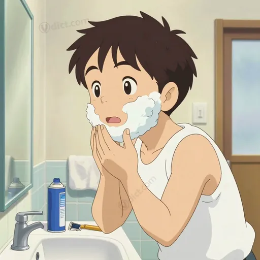 shaving cream