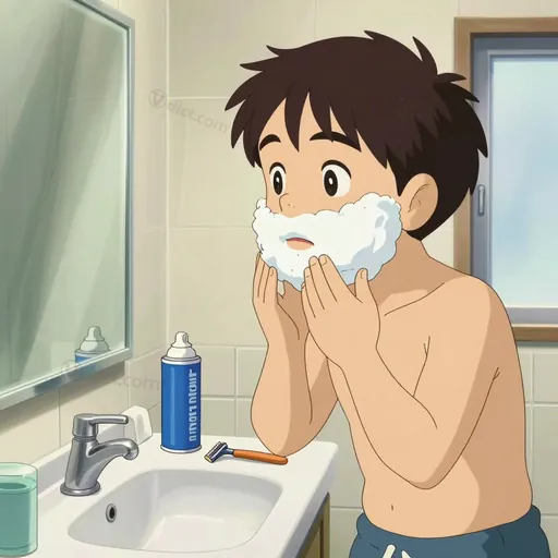 shaving foam