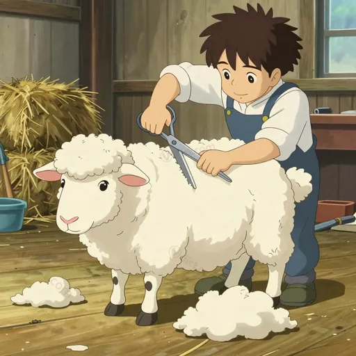 sheared