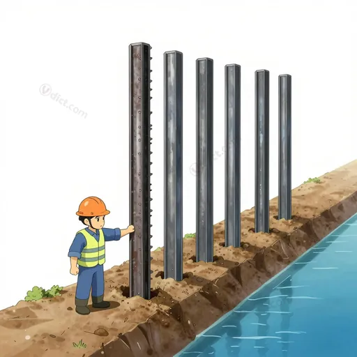 sheath pile