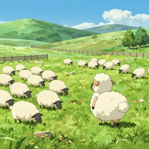 sheep-run