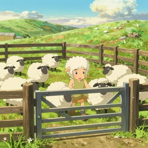 sheep pen