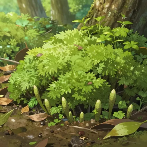 shining clubmoss