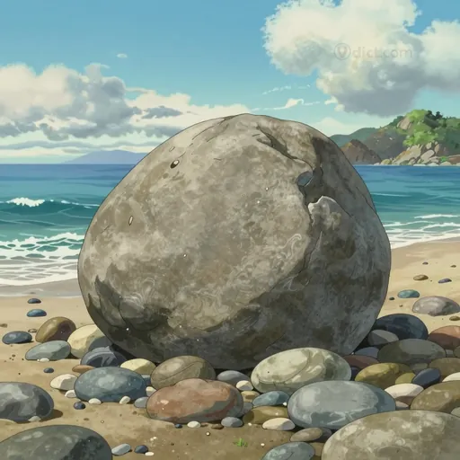 shore boulder