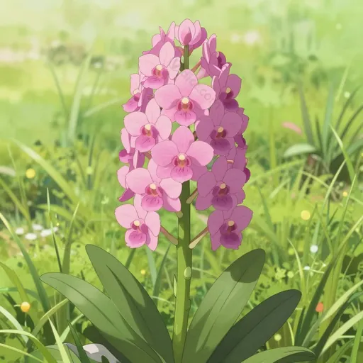 short-spurred fragrant orchid