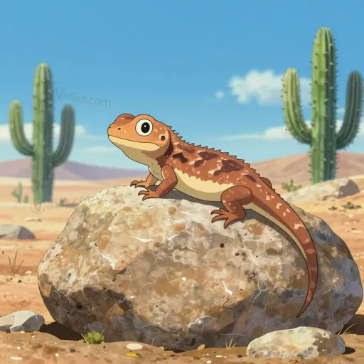 side-blotched lizard