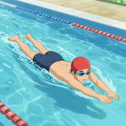 side-stroke