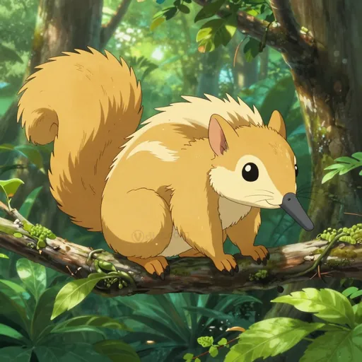 silky anteater