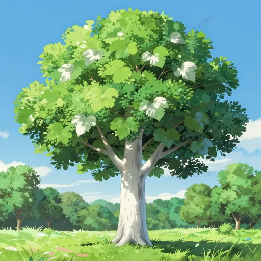 silver-leaved poplar