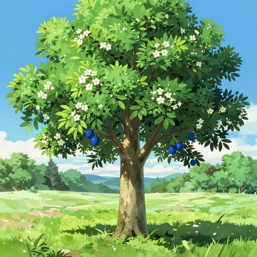 silver quandong tree