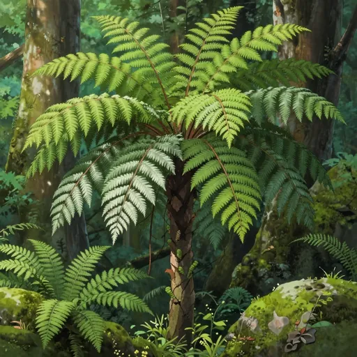 silver tree fern