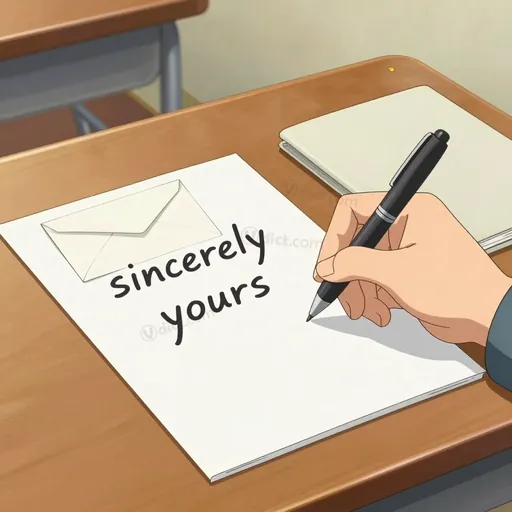 sincerely yours