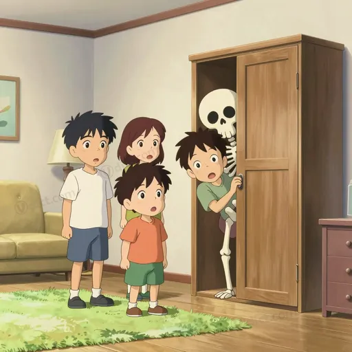 skeleton in the closet