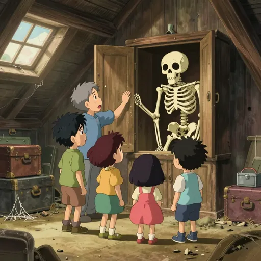 skeleton in the cupboard