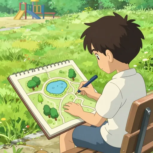 sketch map