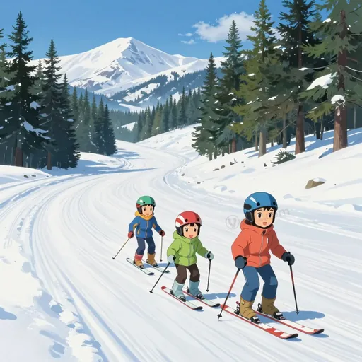 ski trail