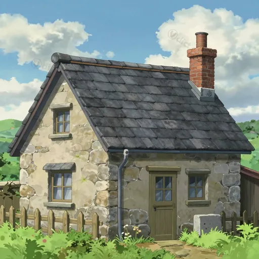 slate roof