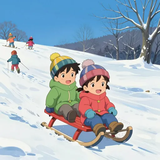 sledding