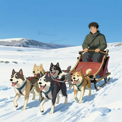 sledge dog