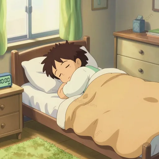 sleep late