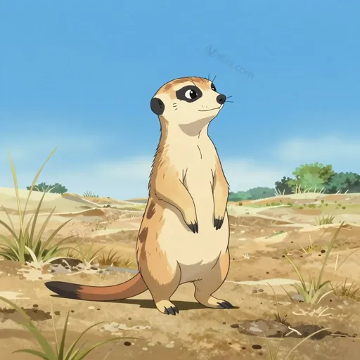 slender-tailed meerkat