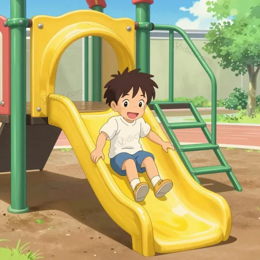 sliding board