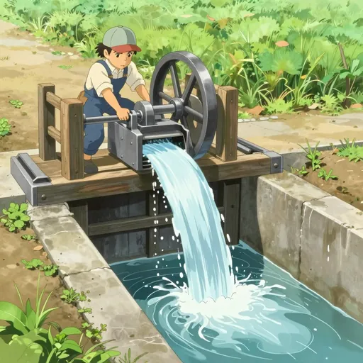 sluice