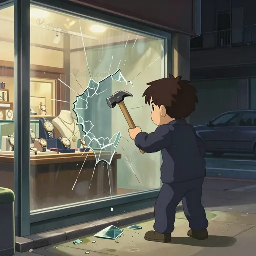 smash-and-grab raid