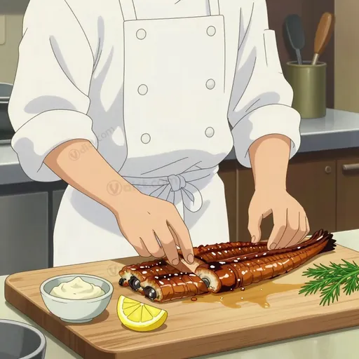 smoked eel