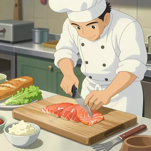 smoked salmon