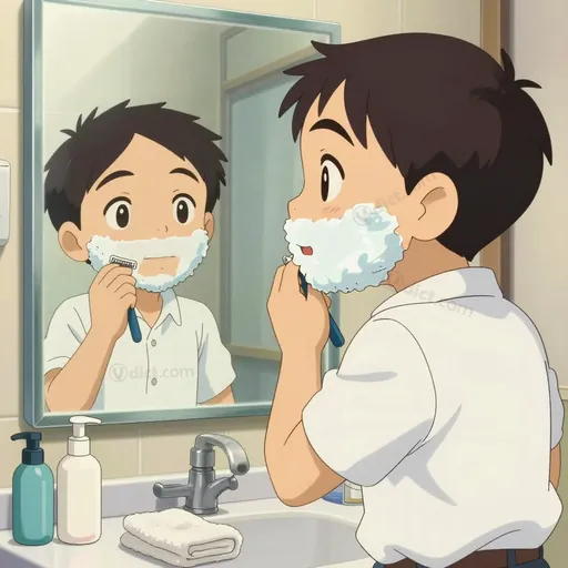 smooth-shaven