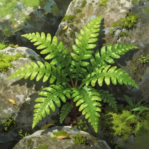 smooth lip fern