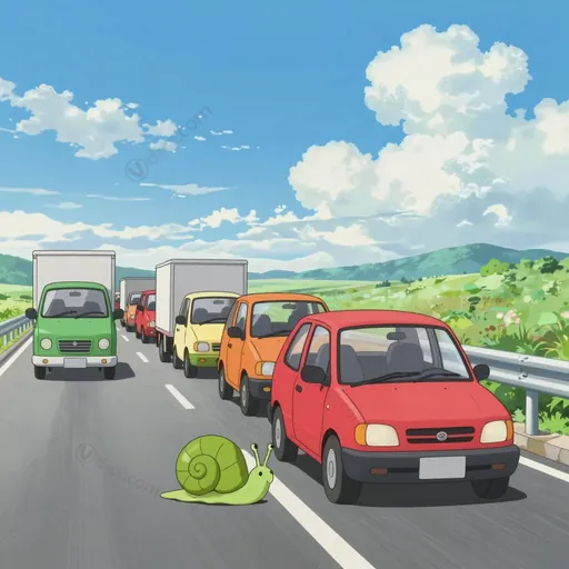 snail-paced