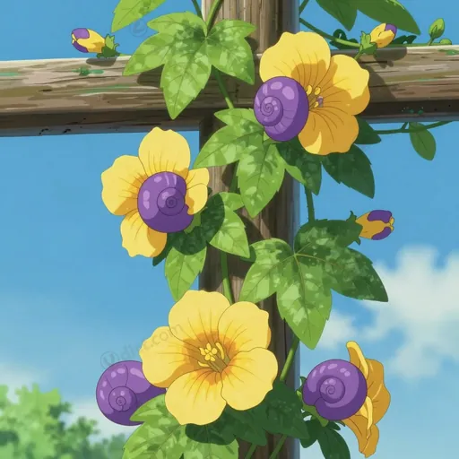 snail flower
