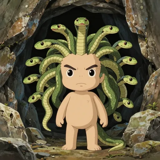 snake-haired