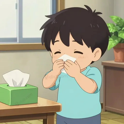 sneezing