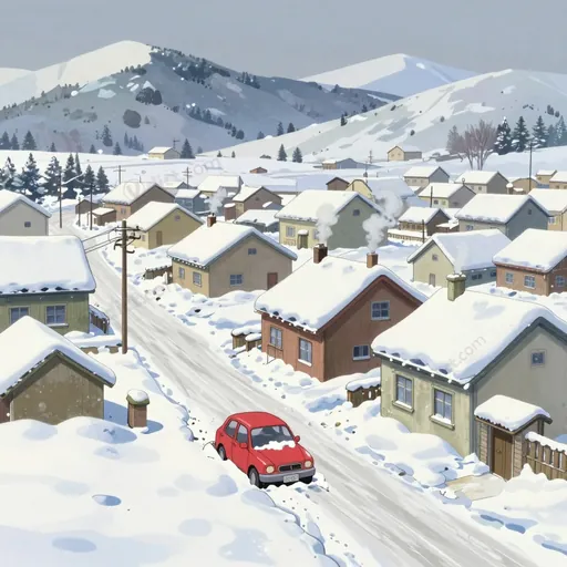 snow-bound