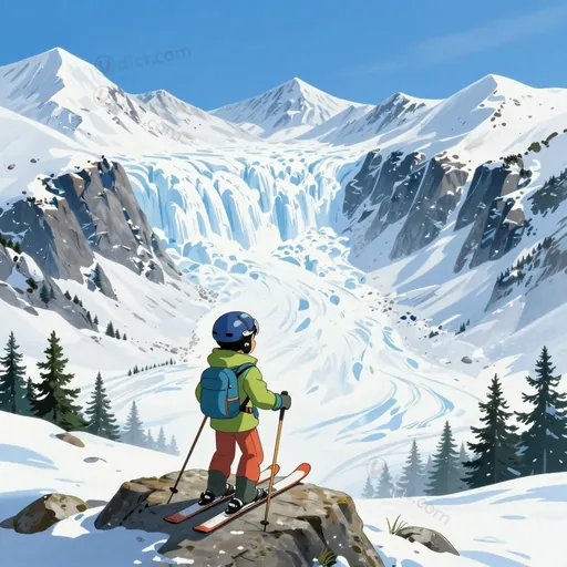 snow-slide