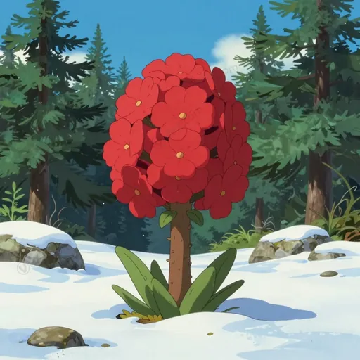 snow plant