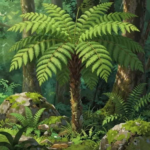 soft tree fern