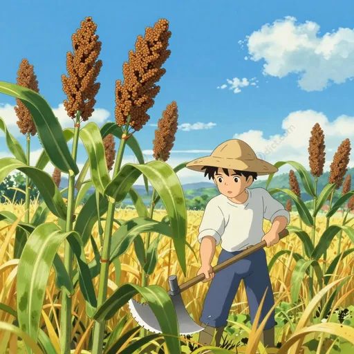 sorghum bicolor
