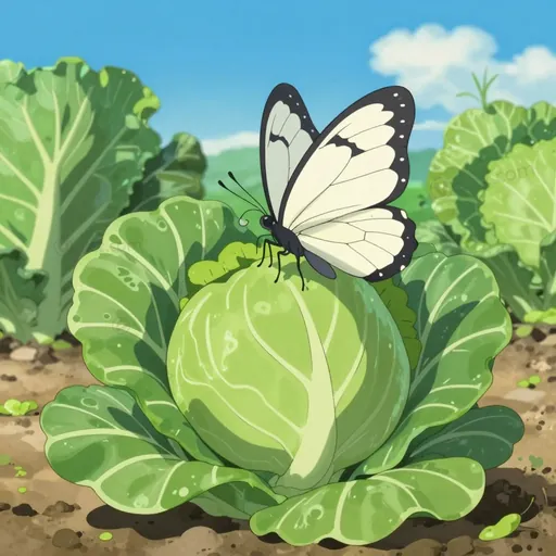 southern cabbage butterfly