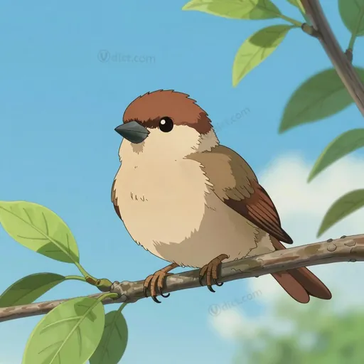 sparrow-sized