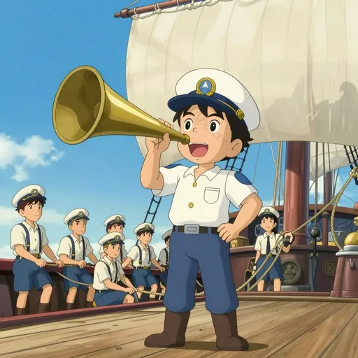 speaking trumpet