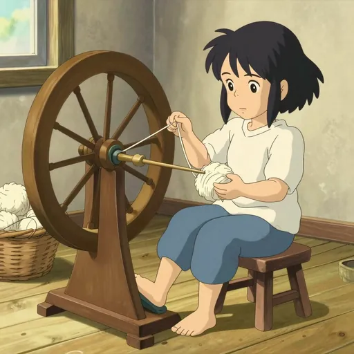 spinning wheel