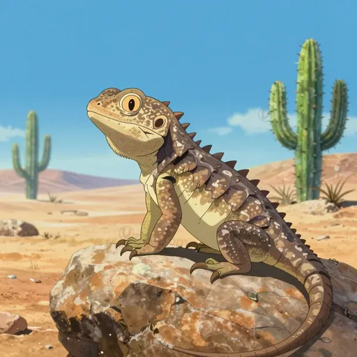 spiny lizard
