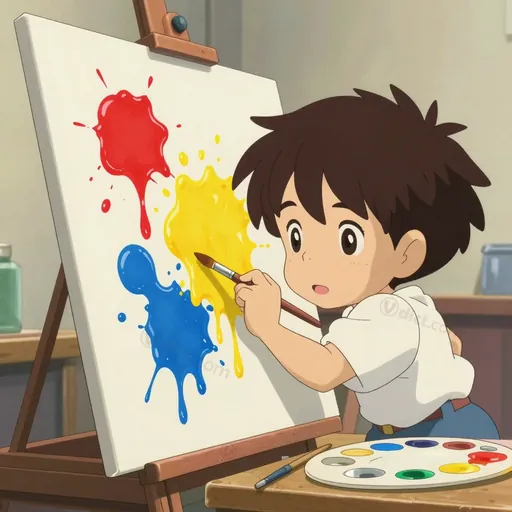 splattered