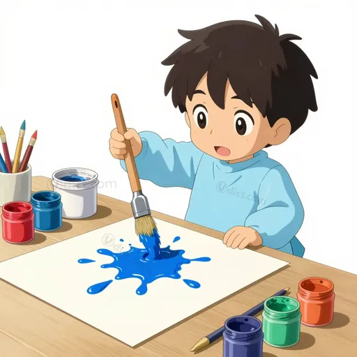 splattering
