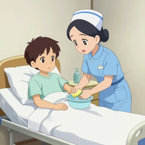 sponge-bath