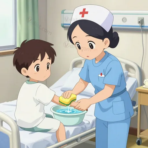sponge bath